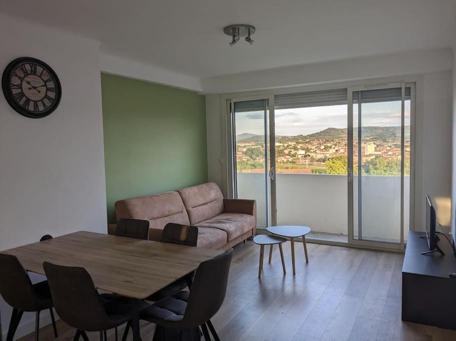 Appartment - Vue Imprenable Sur La Cite Medievale - Parking Gratuit - Climatise Carcassonne Eksteriør billede